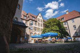 Der Biergarten vom Hofbräu